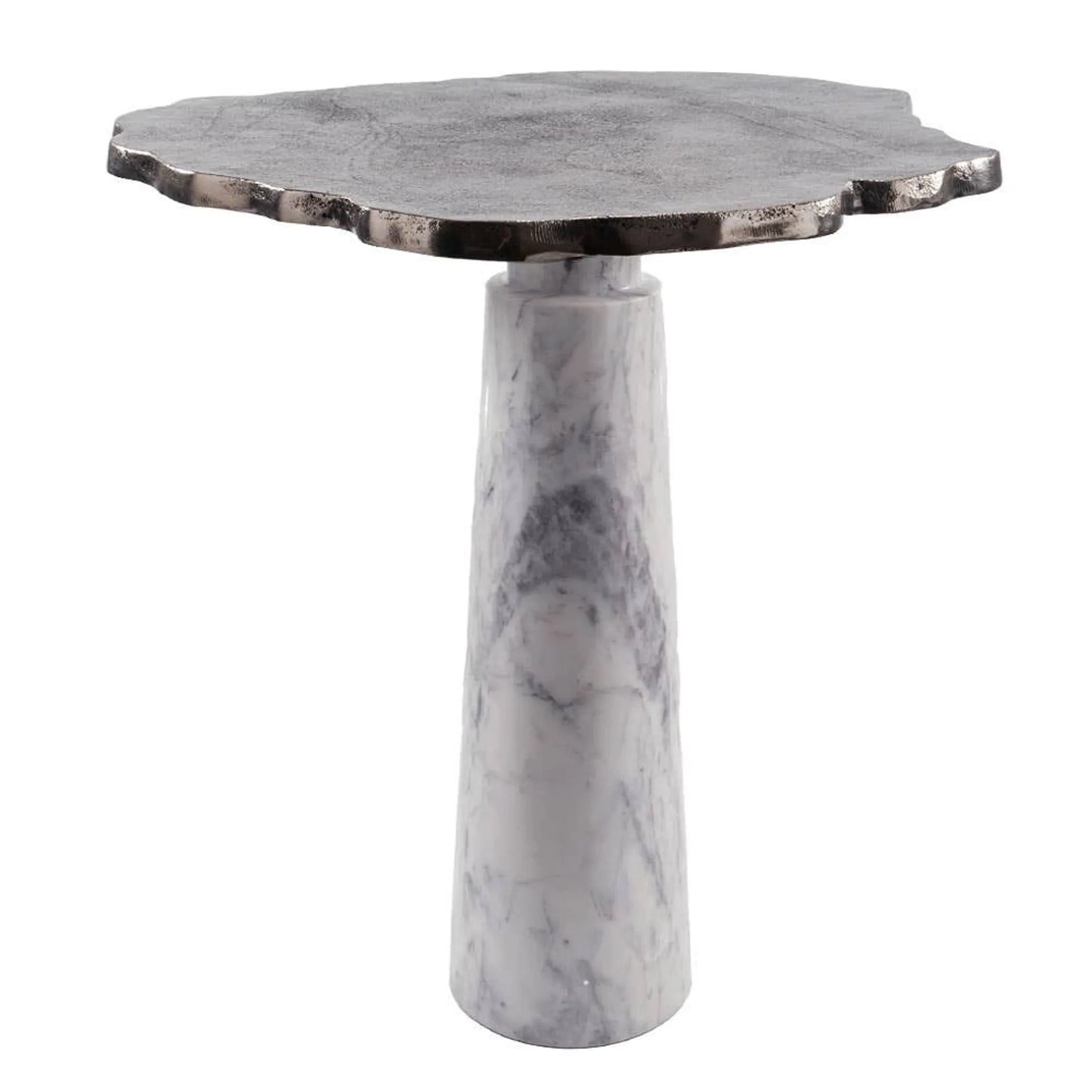 Poste Marble Column End Table is a standout piece for any room