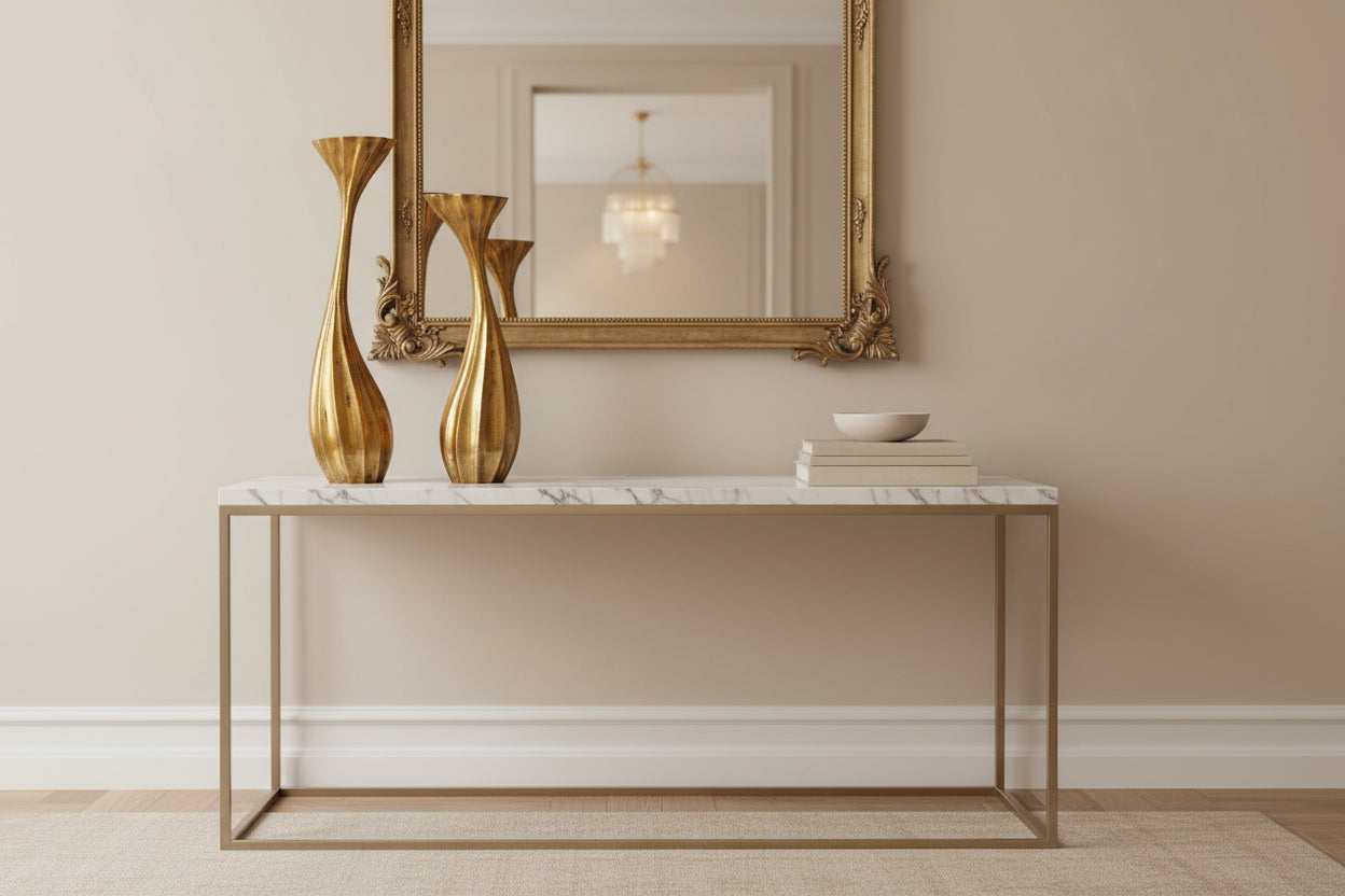 Tulipan Wavy Pillar Candleholders - Set of 2