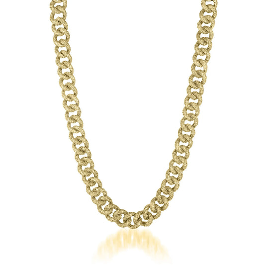 Collette Z Gold Overlay Thick Chain Necklace