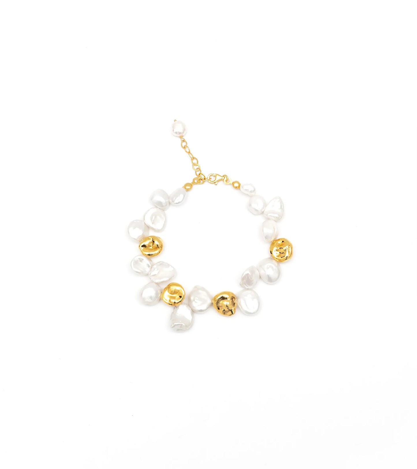 Maia Pearl Bracelet - Gold-Plated Sterling Silver