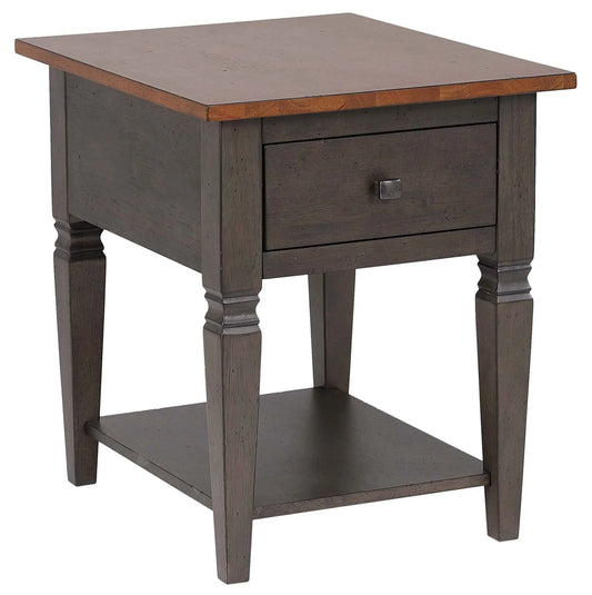 Dakota Living Room End Table - 20"W Sofa Side table