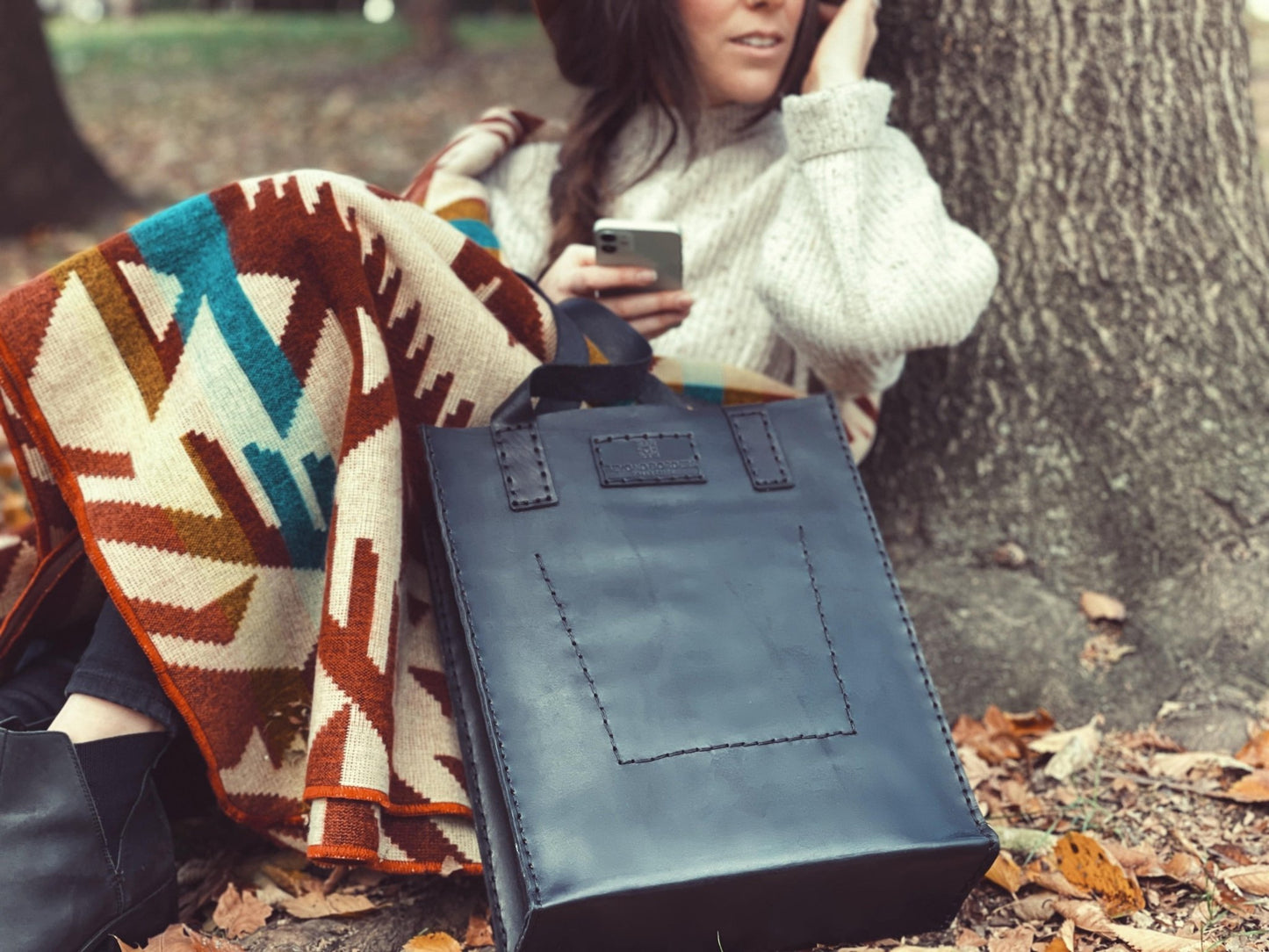 Leather Tote Bag - nobiliving.com