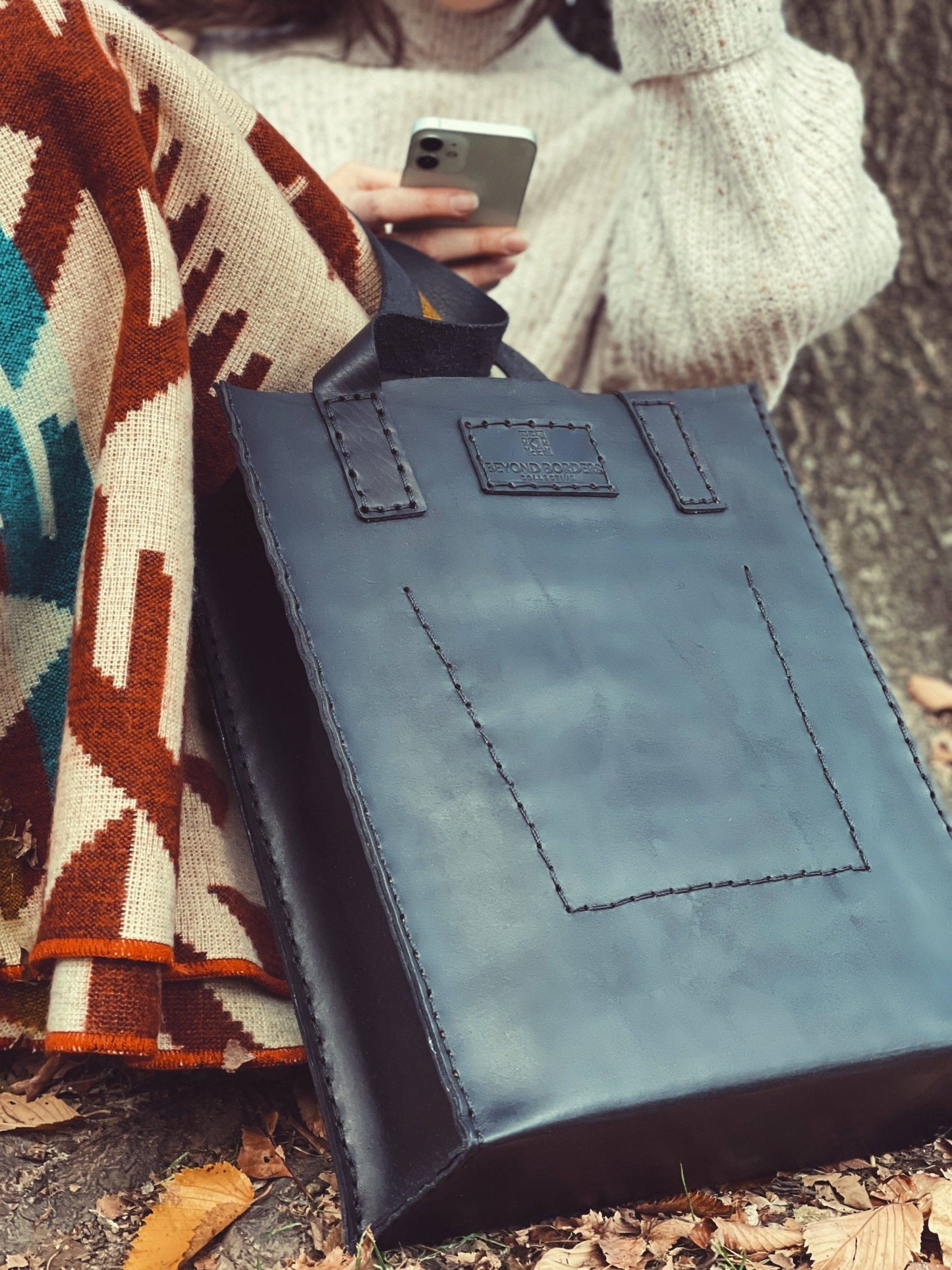 Leather Tote Bag - nobiliving.com