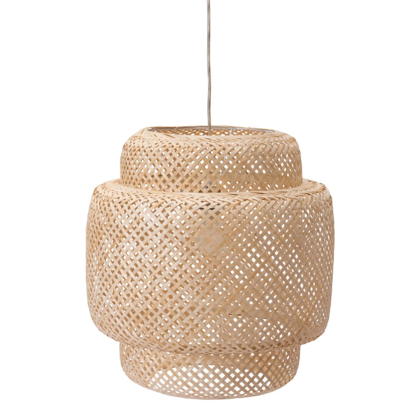 Natural Boho Weave Ceiling Lamp - Nobiliving