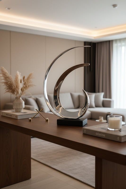 Oleada Wave Sculpture - Home Decor