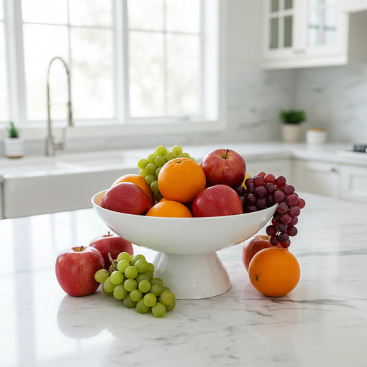 Wilmax Elegant Fruit Vase - Fine Porcelain