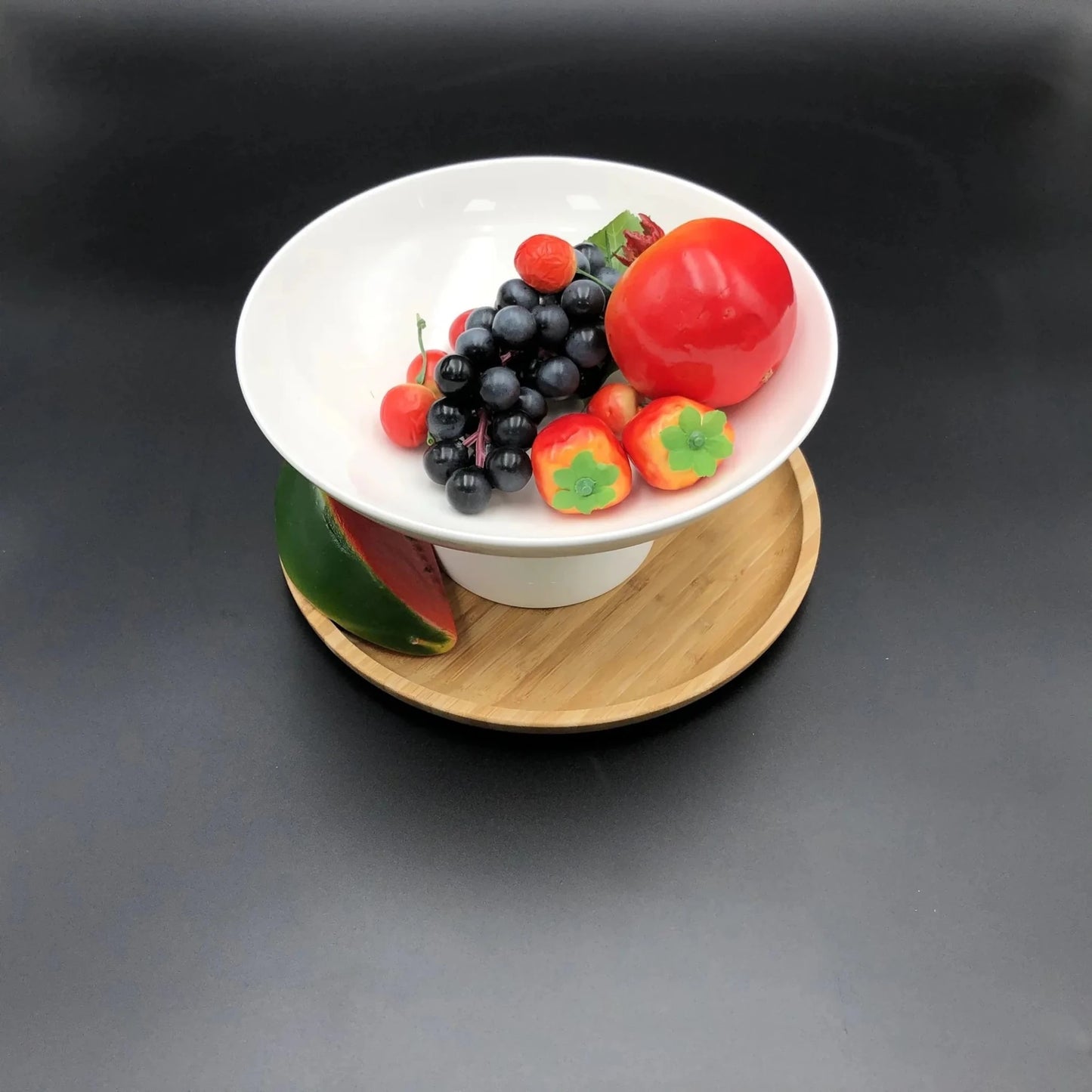 Wilmax Elegant Fruit Vase - Fine Porcelain