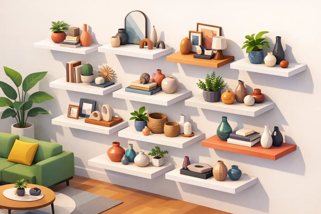 10 Living Room Shelf Styling Examples to Try