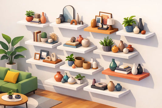 10 Living Room Shelf Styling Examples to Try