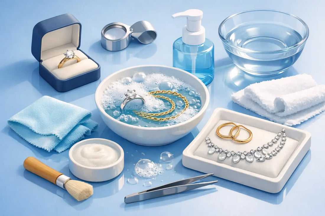 How to Clean Jewelry Without Damaging Your Pieces