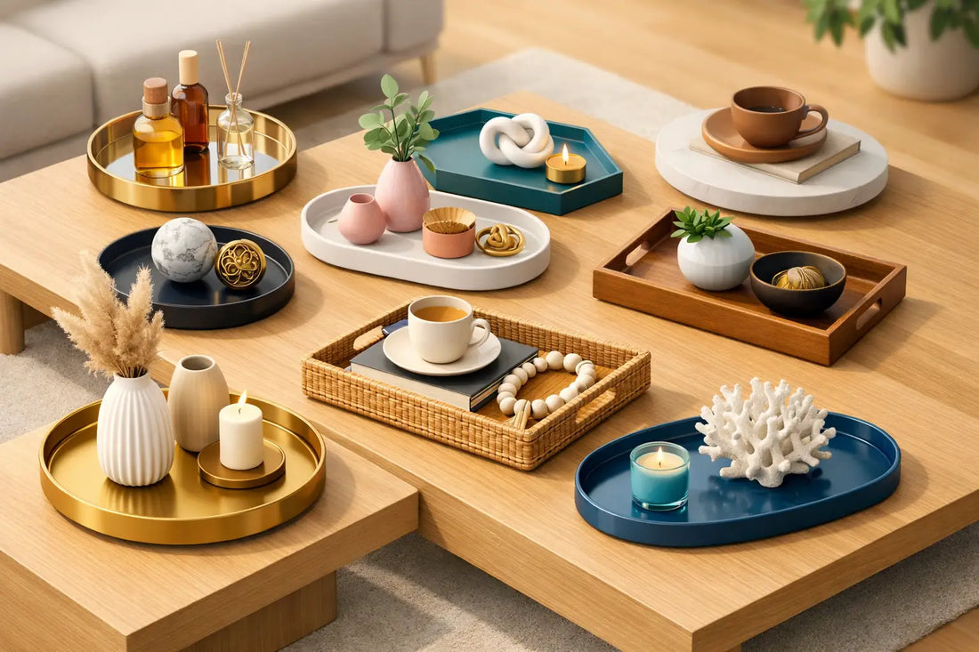 10 Best Decorative Trays for Coffee Tables