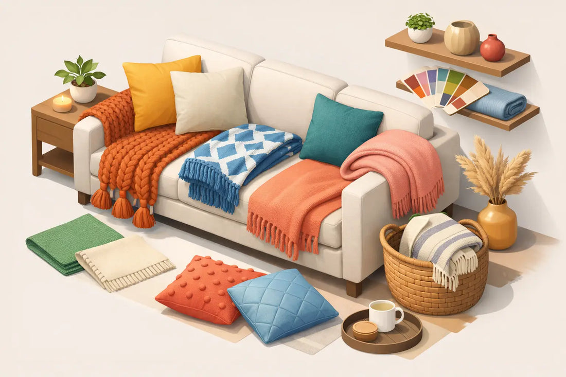 How to Choose Decorative Throws