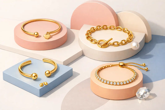 Gold Jewelry for Women Bracelet Style Guide