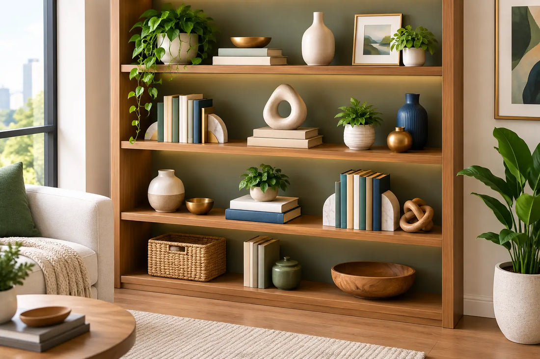 Decorative Shelf Styling Guide for Refined Rooms