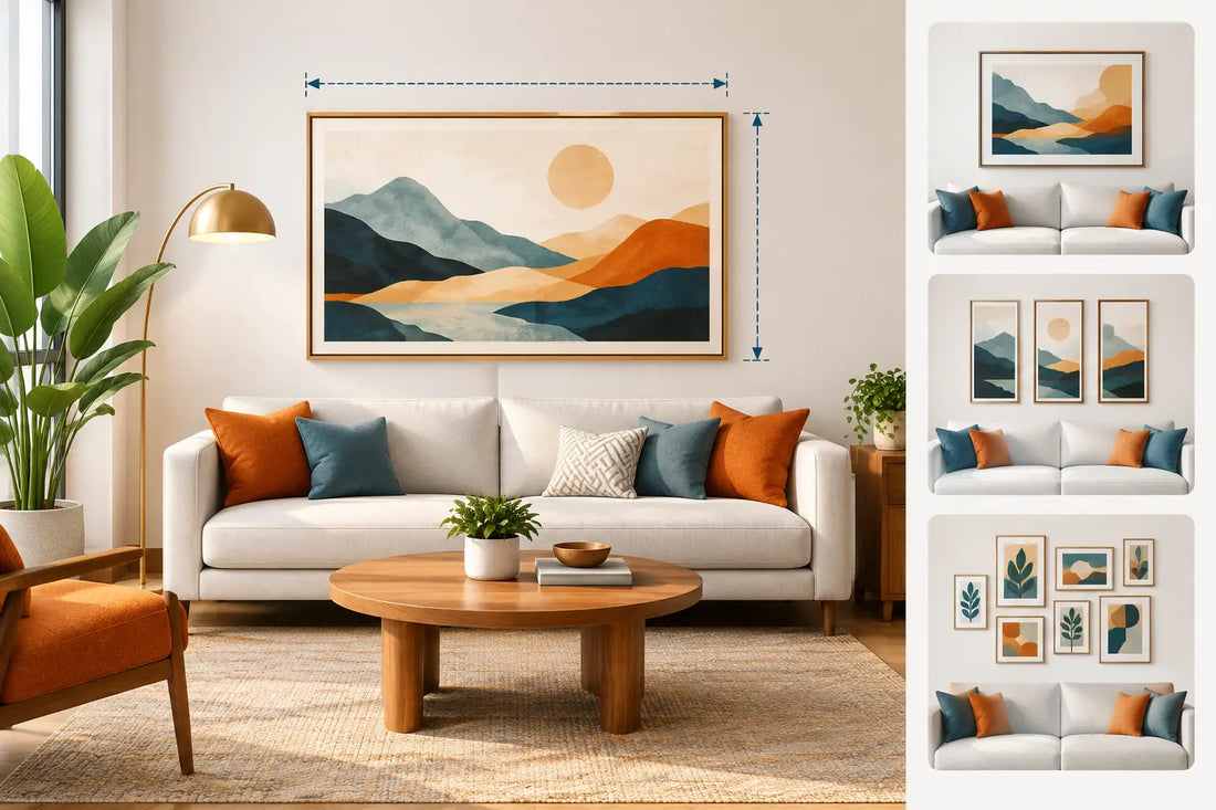 Wall Art Sizing for a Balanced and Polished Home