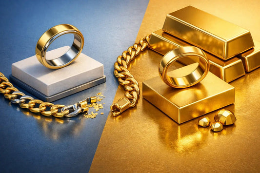 Gold Plated Versus Solid Gold