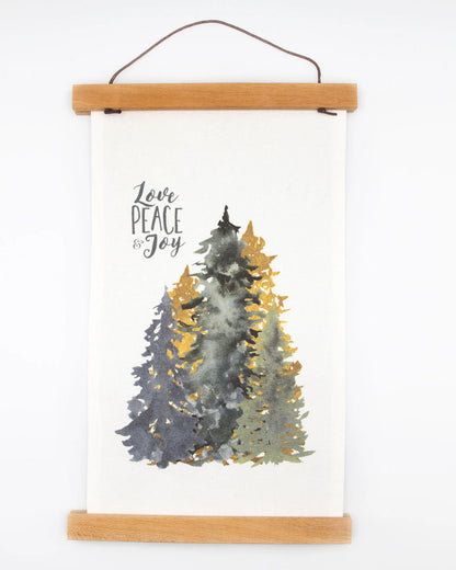 Wall Hanging with magnetic holders