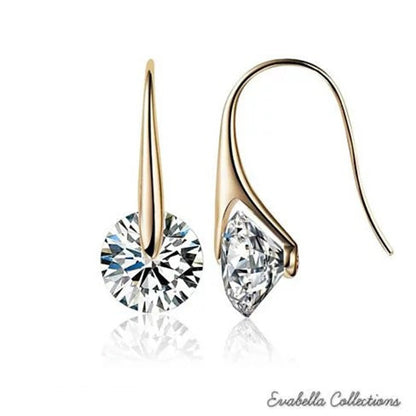 Boutique Crystal Drop Earrings made of the Austrian Crystal Swarovski Crystal Elements
