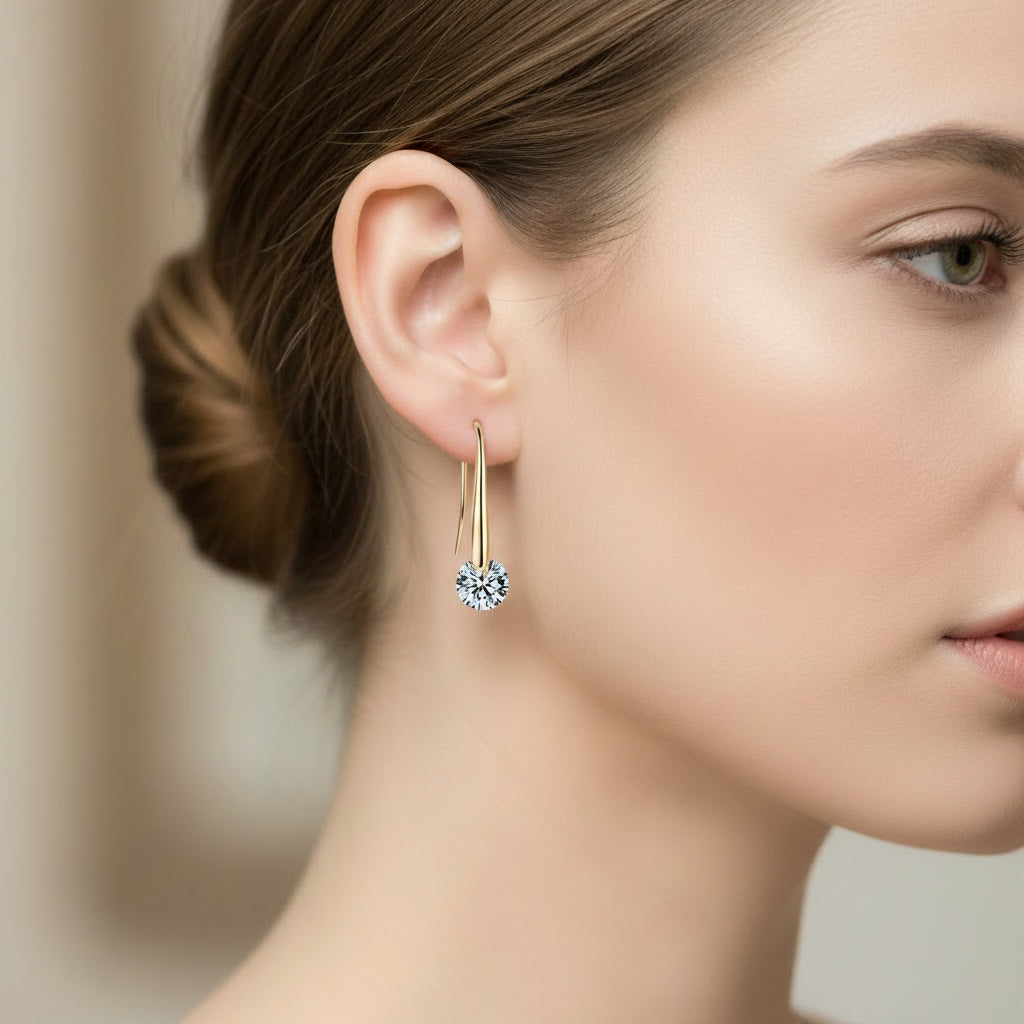 Boutique Crystal Drop Earrings