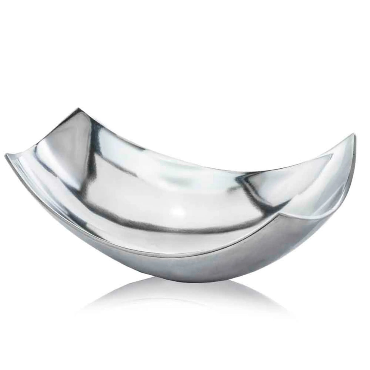Cucha Large Scoop Bowl/Silver