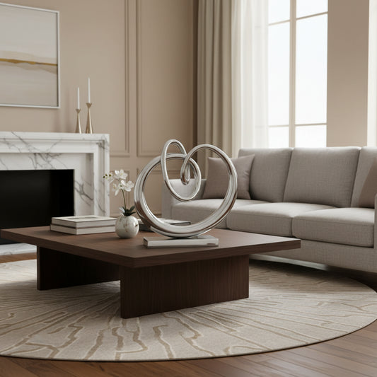 Nudo Twisted Knot Sculpture 17"H x 5"W