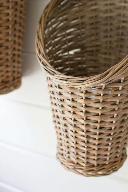 Rattan Baskets - Set of Two by Kalalou