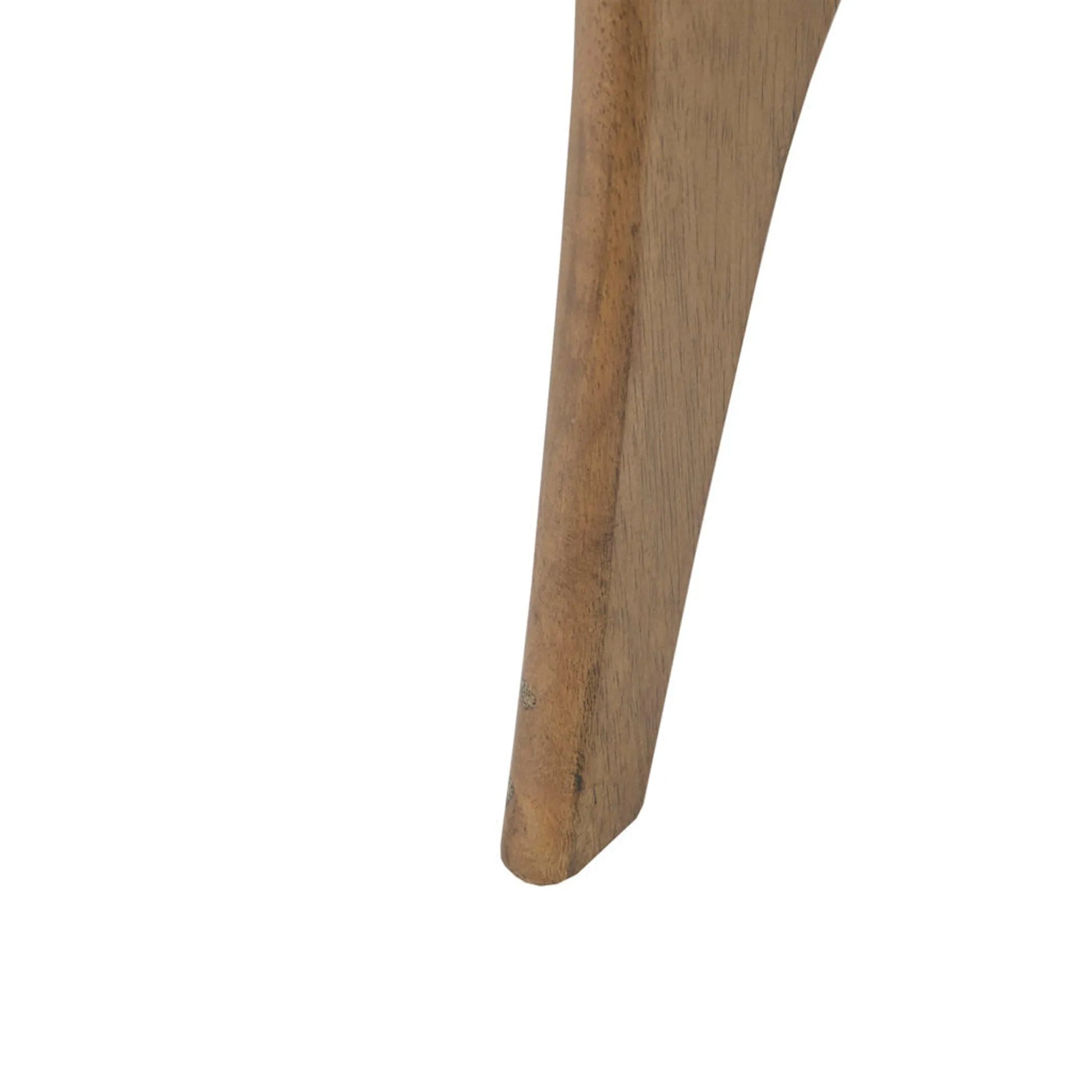 Triangle Wood Side Table - INK+IVY Blaze, mid-century modern