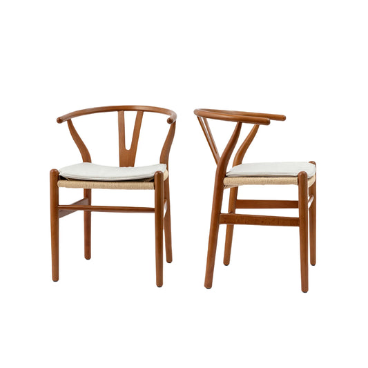 Boho Solid Wood Chairs