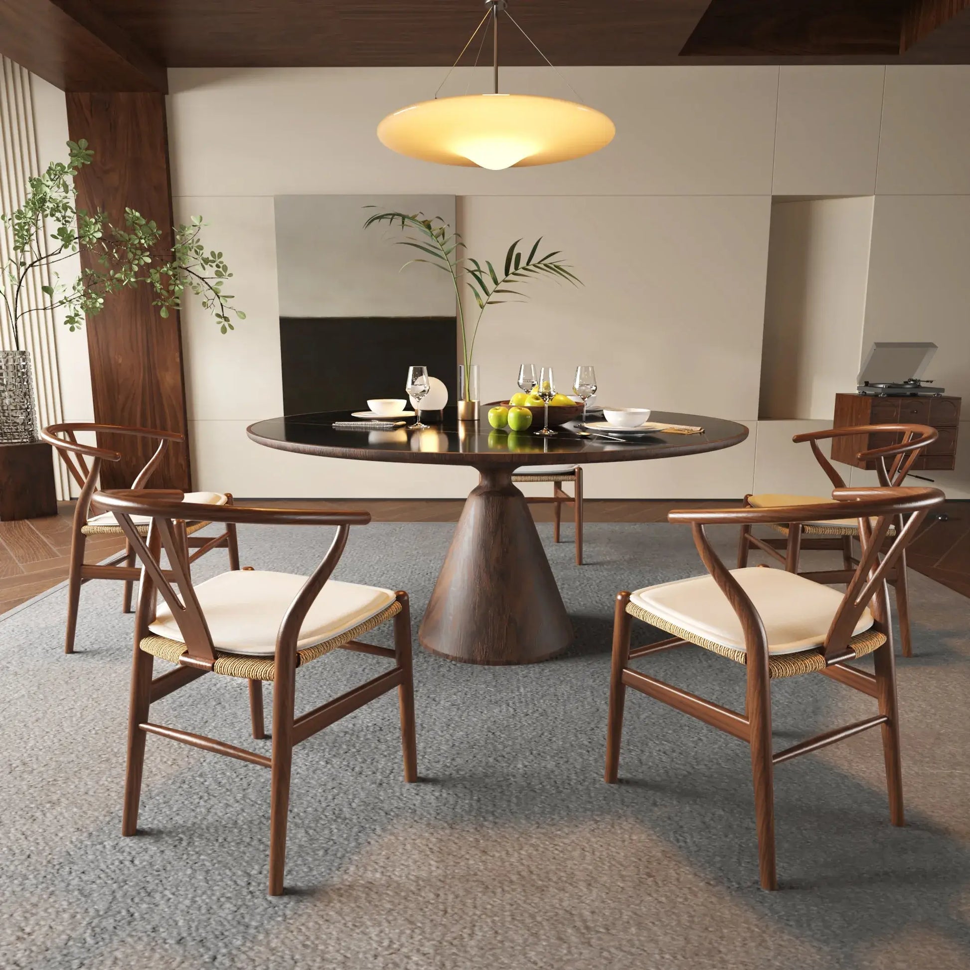 Boho Solid Wood Chairs