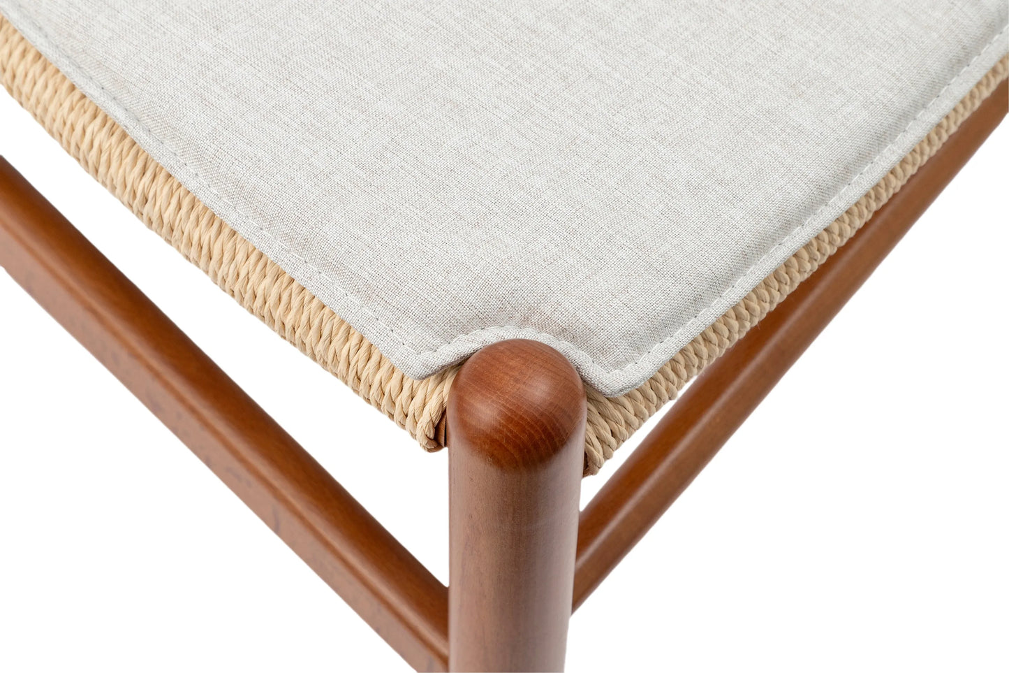 Boho Solid Wood Chairs for Dining Room - Set of 2