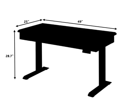 Danee Height Adjustable Desk by Kobe - 48" or 60" Wide