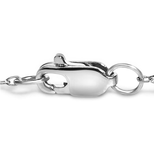 14K Gold 1/2 Cttw Bezel Set Lab Grown Diamond Station Bracelet - Nobiliving