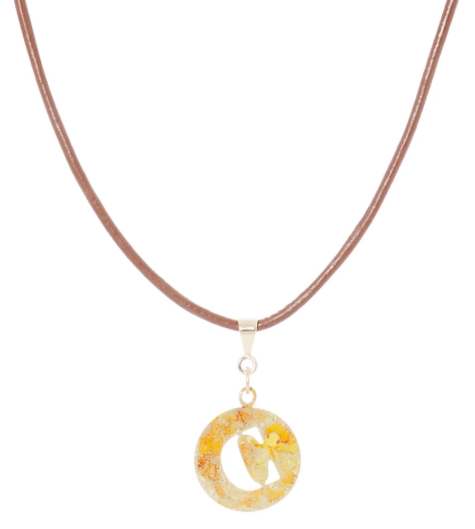14K Gold Plated Letter Charm Necklace