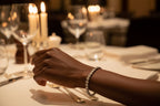 14K White Gold 2 Carat Diamond Halo Link Tennis Bracelet