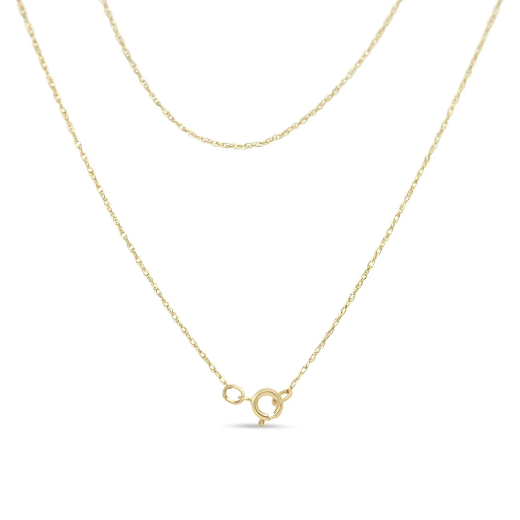 14K Yellow Gold Plated .925 Sterling Silver Round and Baguette-Cut Diamond Composite Heart Necklace