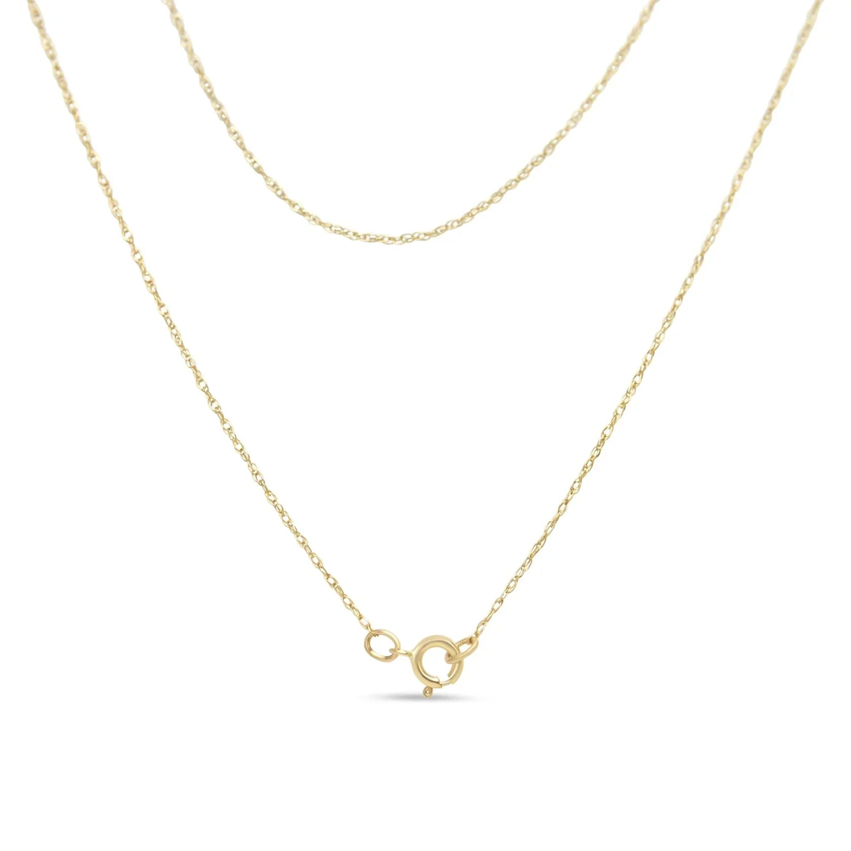 14K Yellow Gold Plated .925 Sterling Silver Round and Baguette-Cut Diamond Composite Heart Necklace