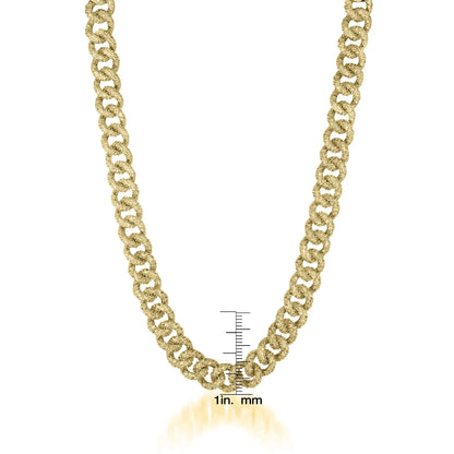 Collette Z Gold Overlay Thick Chain Necklace