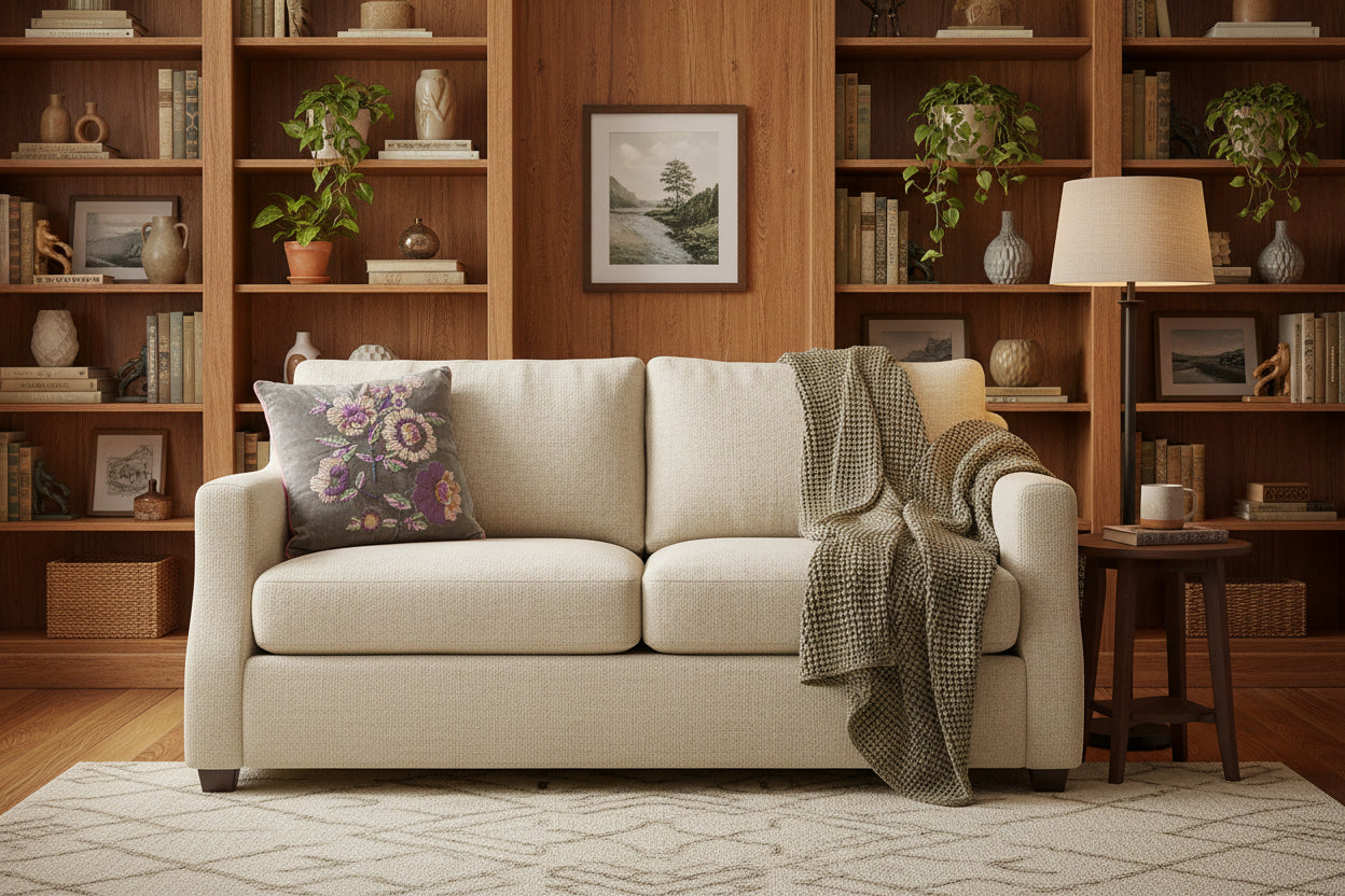 Parkland Collection Penelope Transitional Beige Pillow Cover With Poly Insert