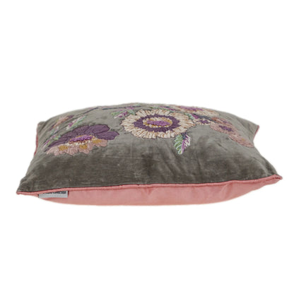 Parkland Collection Penelope Transitional Beige Pillow Cover With Poly Insert