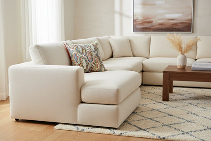 Parkland Collection Chava Transitional Multicolor Pillow Cover With Poly Insert