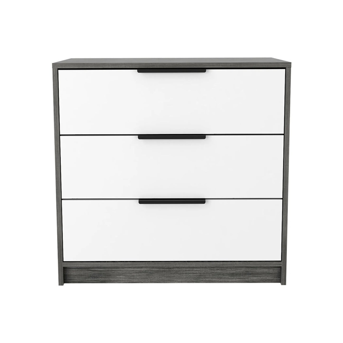 Aniston 2-piece bedroom set, white / smokey oak