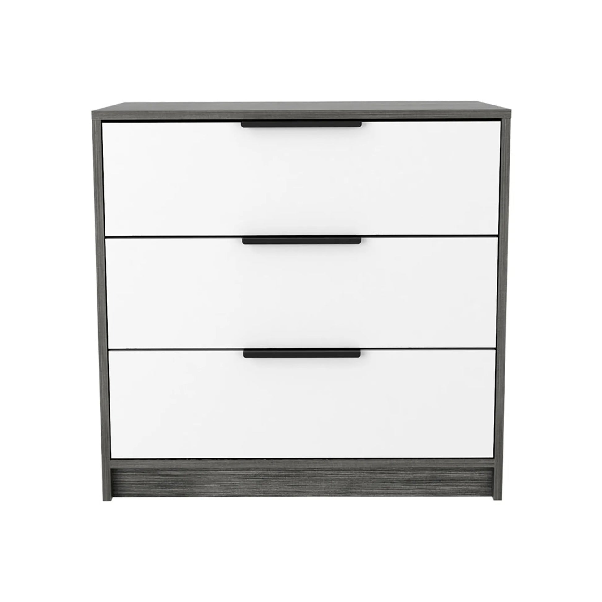 Aniston 2-piece bedroom set, white / smokey oak