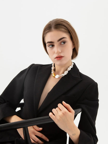 Carrie Pearl Necklace 