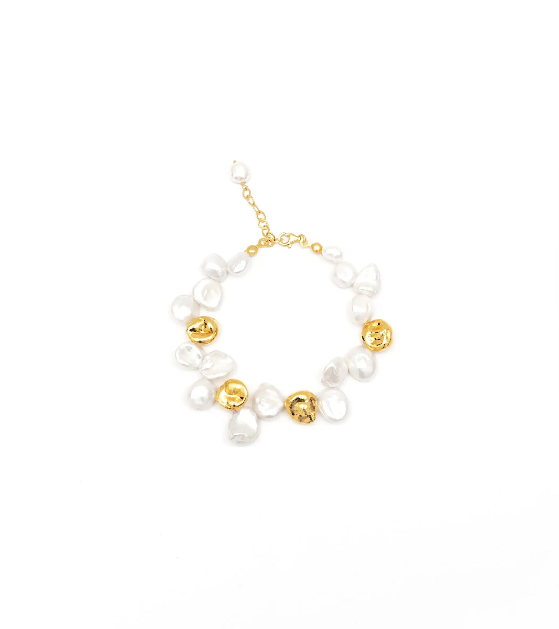 Maia Pearl Bracelet - Gold-Plated Sterling Silver