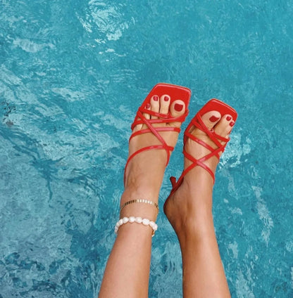 Darja Pearl Anklet - Gold-Plated Sterling Silver