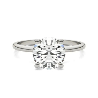 2 CTW Round Lab Grown Diamond Solitaire Engagement Ring