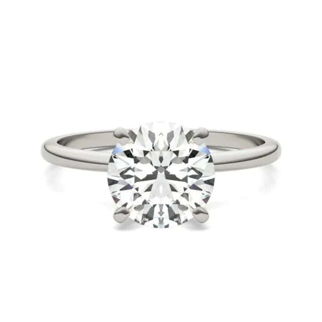 2 CTW Round Lab Grown Diamond Solitaire Engagement Ring