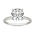 2 CTW Round Lab Grown Diamond Solitaire Engagement Ring