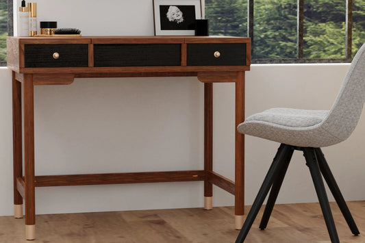 Belham Bedroom Vanity with flip-up mirror