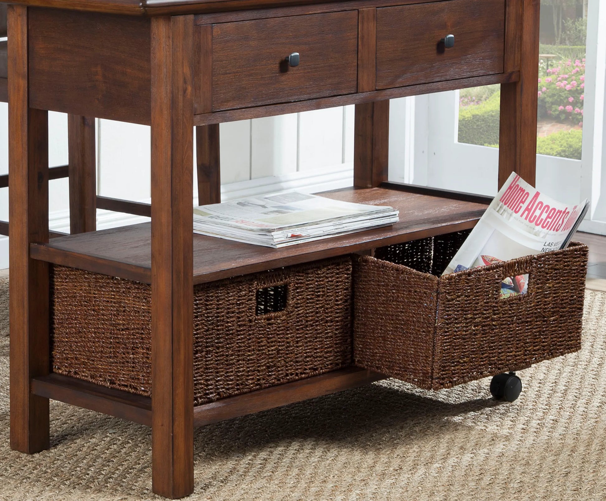 Caldwell Kitchen Cart -perfect for entertaining or serving